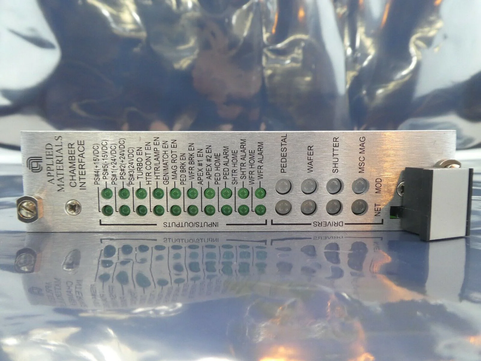 AMAT Applied Materials 0100-01944 Tower Interface (CCT) PCB Card Working Surplus - Image 4