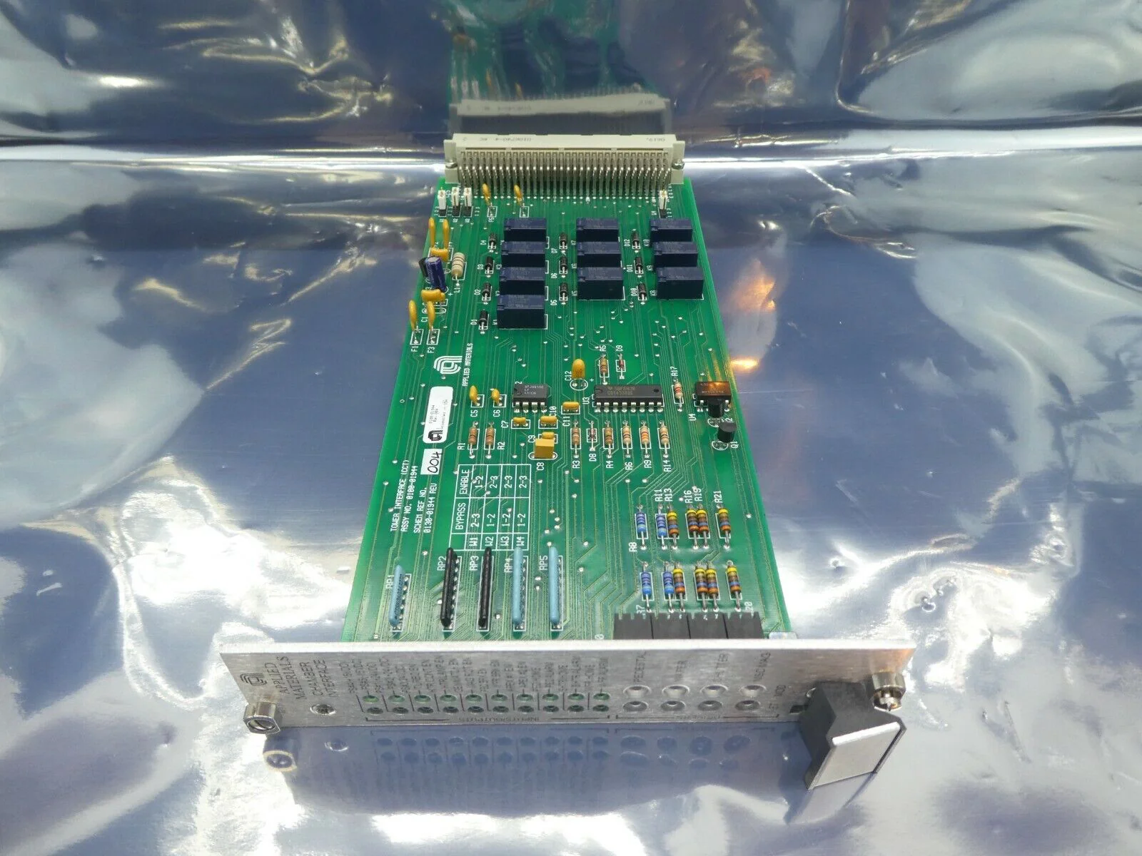 AMAT Applied Materials 0100-01944 Tower Interface (CCT) PCB Card Working Surplus - Image 5