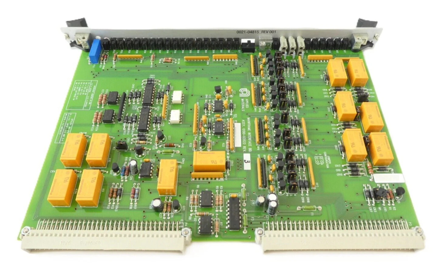AMAT Applied Materials 0100-03522 Mainframe Interface PCB Card Working Surplus - Image 8