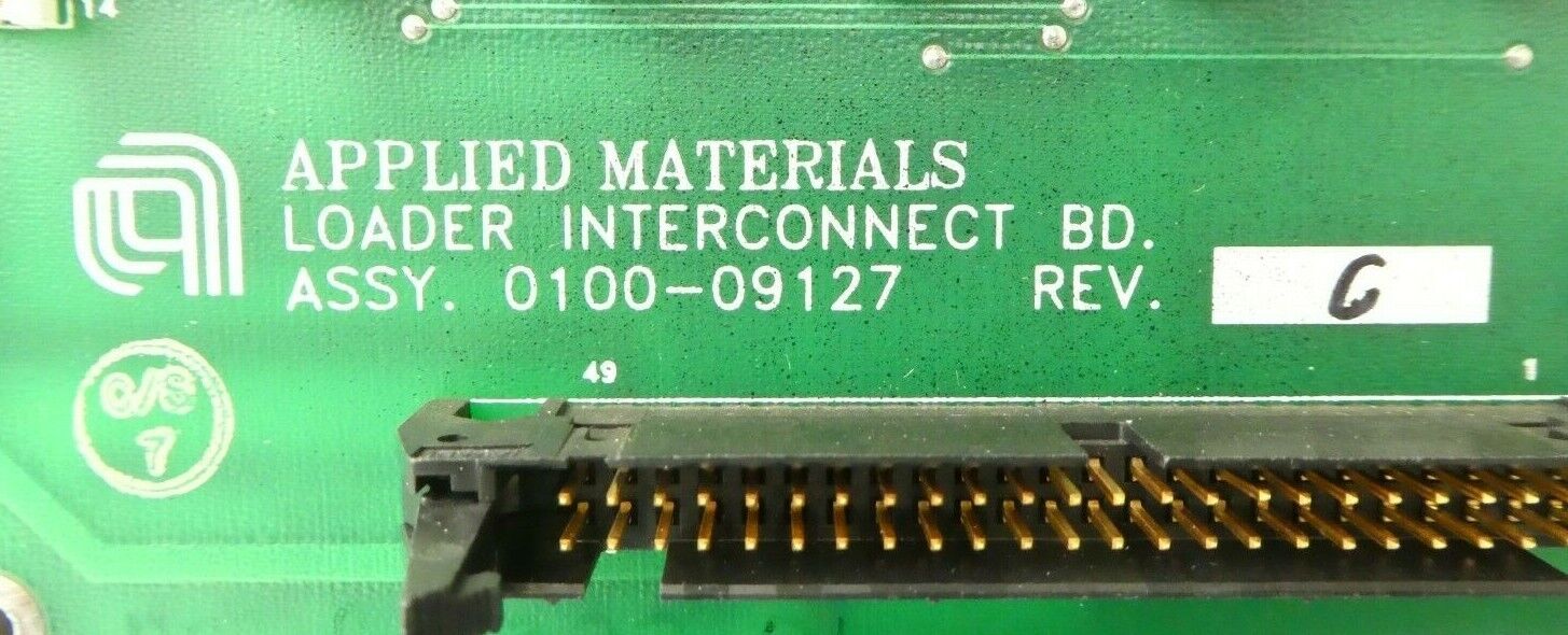 AMAT Applied Materials 0100-09127 Loader Interconnect PCB Rev. C P5000 Working - Image 11