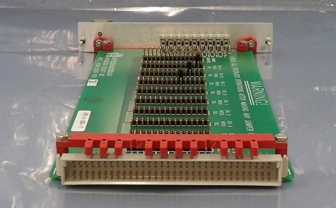 AMAT Applied Materials 0100-20037 Interlock Select PCB Card Working Surplus - Image 3