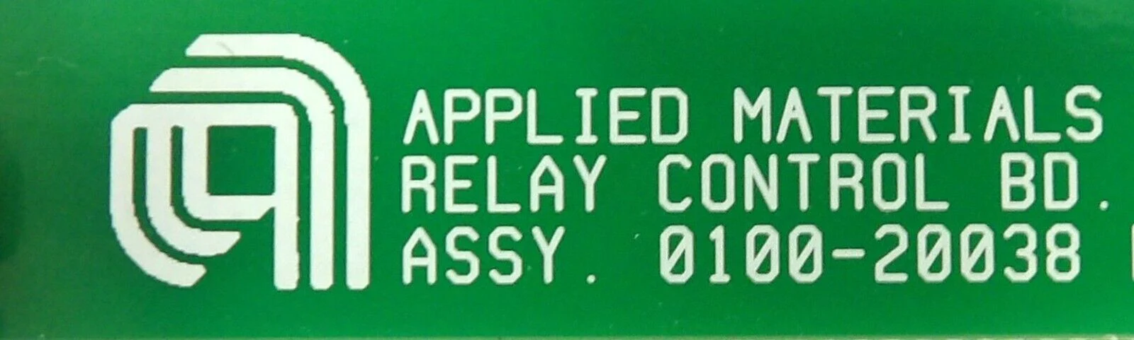 AMAT Applied Materials 0100-20038 Relay Control PCB Assembly New Surplus - Image 7