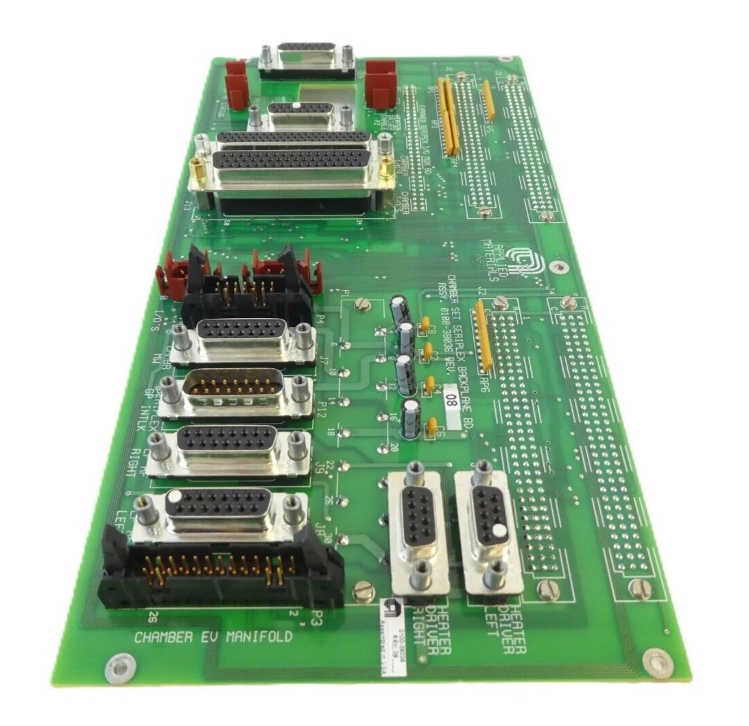 AMAT Applied Materials 0100-38036 Chamber Set Seriplex Backplane PCB Working - Image 6