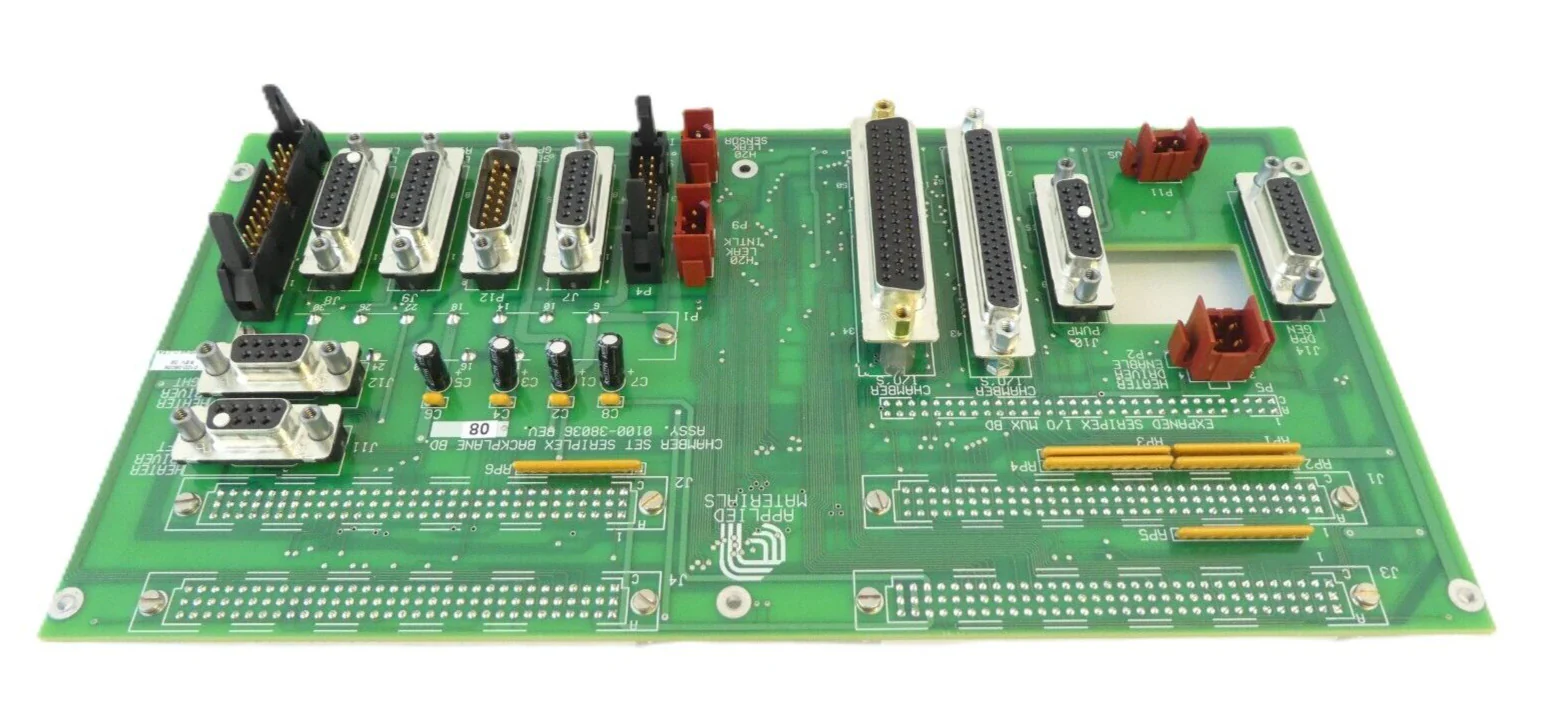 AMAT Applied Materials 0100-38036 Chamber Set Seriplex Backplane PCB Working - Image 8
