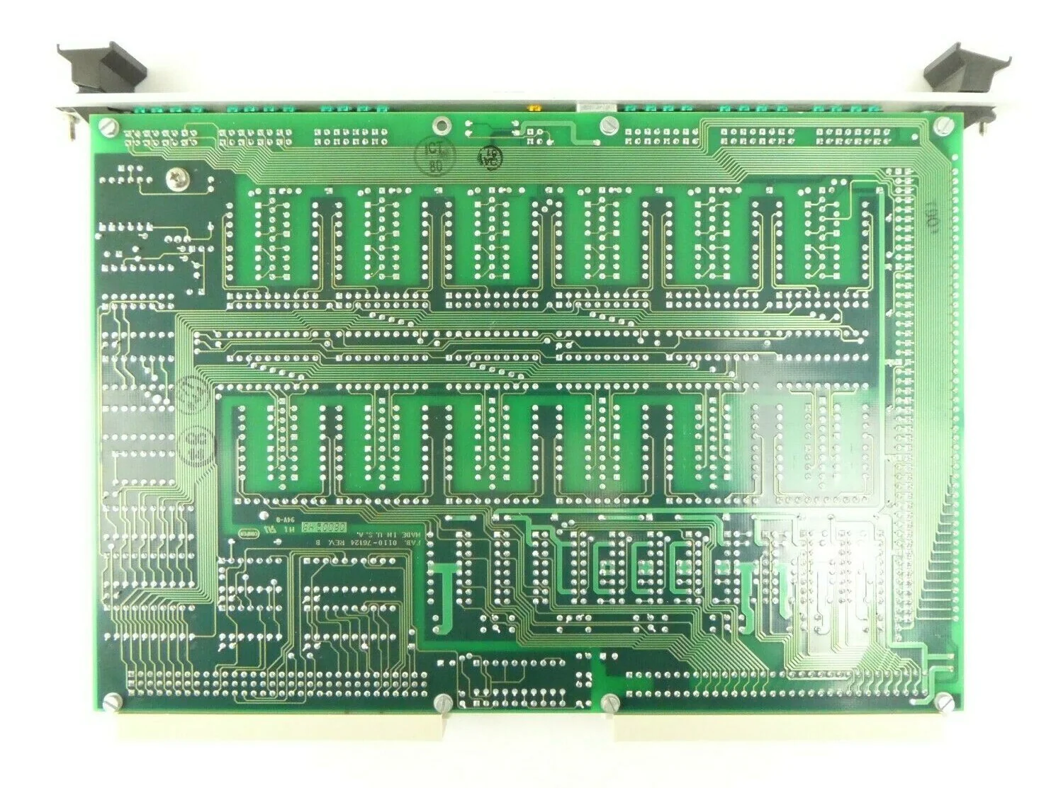 AMAT Applied Materials 0100-76124 Digital I/O VME PCB Card P5000 Working Surplus - Image 2