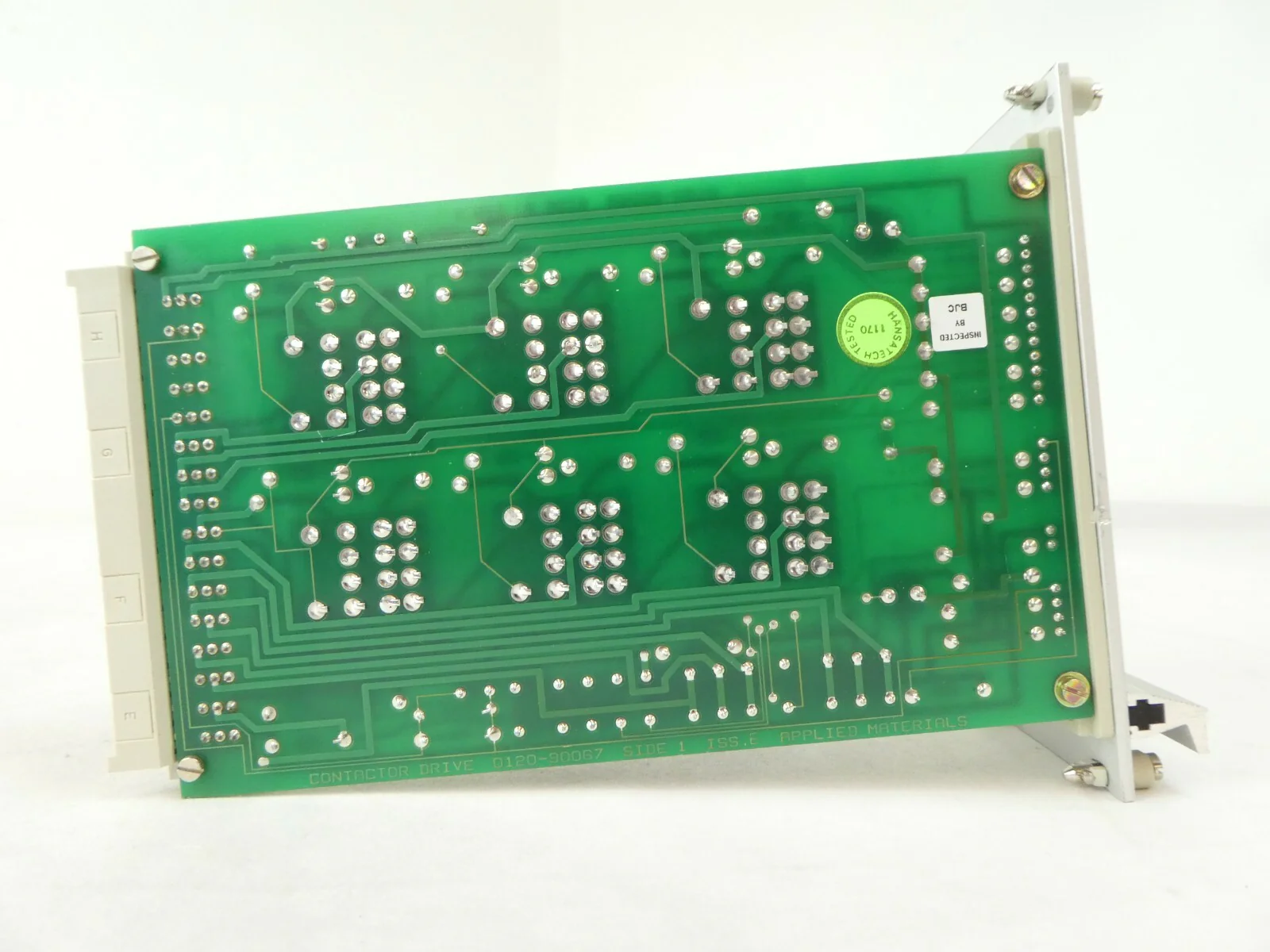 AMAT Applied Materials 0100-90385 Contactor Drive PCB Card XR80 Working - Image 3
