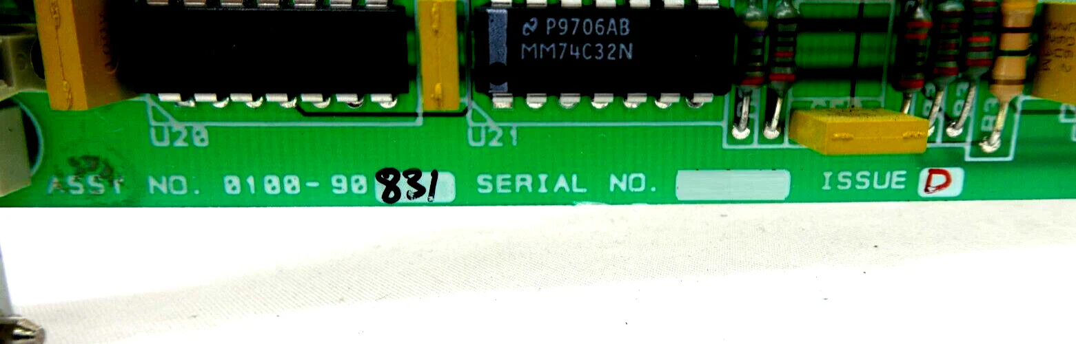 AMAT Applied Materials 0100-90831 Scan Clock PCB Card Working Surplus - Image 12