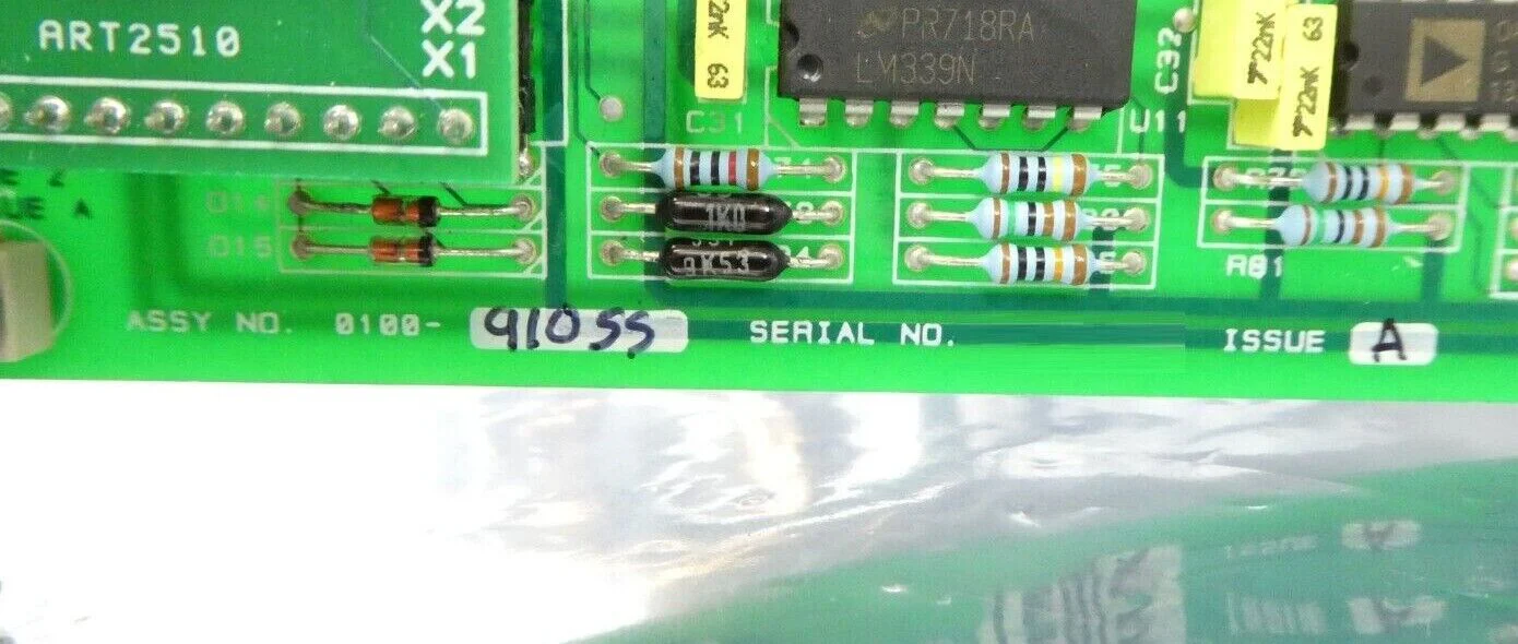 AMAT Applied Materials 0100-91055 Gab Servo PCB Card XR80 Implanter Working - Image 11