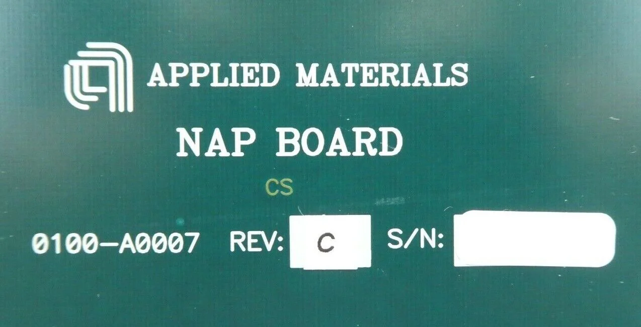 AMAT Applied Materials 0100-A0007 PCB Card NAP BOARD VME Working Surplus - Image 11