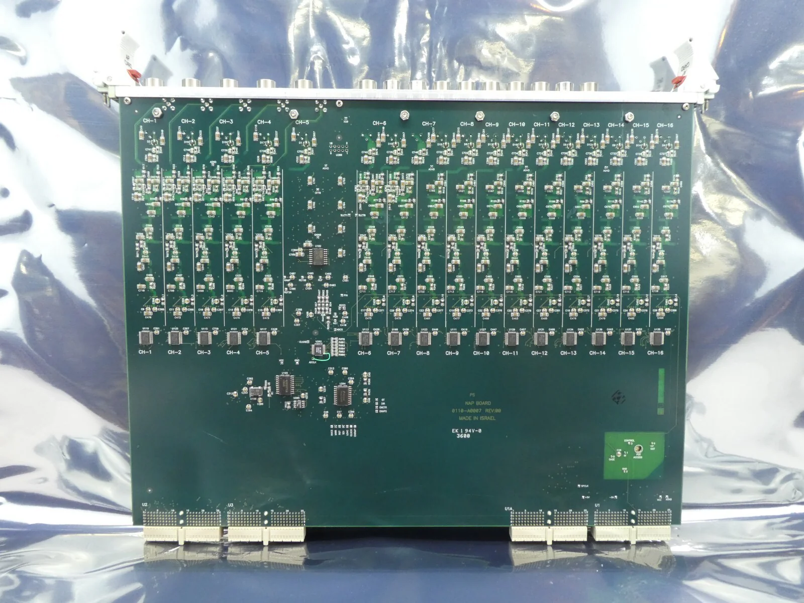 AMAT Applied Materials 0100-A0007 PCB Card NAP BOARD VME Working Surplus - Image 2