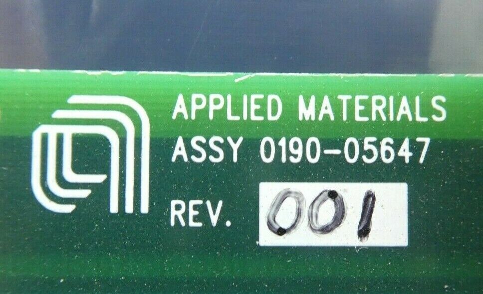 AMAT Applied Materials 0190-05647 Serial Module PCB Card Working Surplus - Image 11