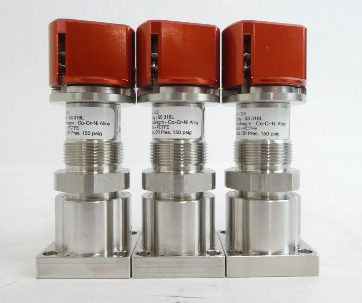 AMAT Applied Materials 0190-51595 Manual Diaphragm Valve Lot of 10 Working - Image 10