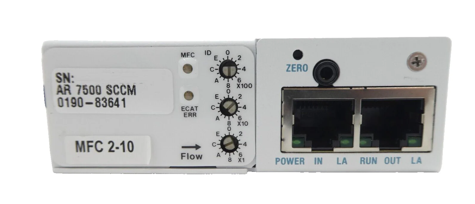 AMAT Applied Materials 0190-83641 Mass Flow Controller MFC 7500 SCCM Ar New - Image 5