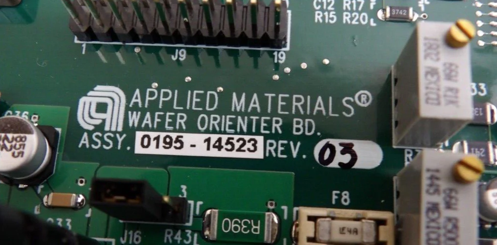AMAT Applied Materials 0195-14523 200mm Wafer Orienter PCB Board New Surplus - Image 8
