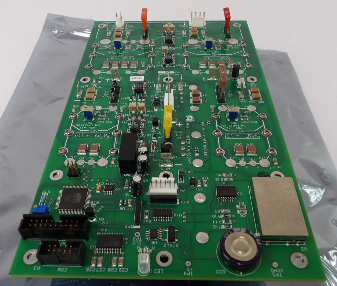 AMAT Applied Materials 0195-16375 Delphin Power Supply PCB Assembly Working - Image 2