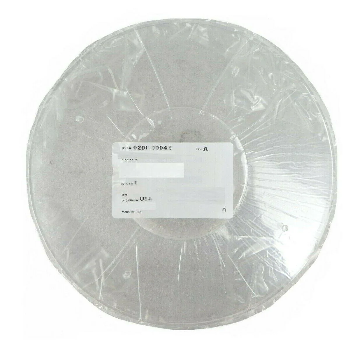 AMAT Applied Materials 0200-00042 150mm Quartz Cover 6" POLY 0.40 P5000 New - Image 2