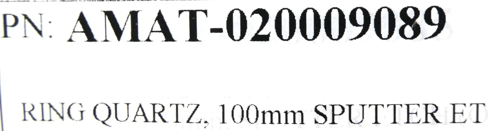 AMAT Applied Materials 0200-09089 100MM Quartz Ring Sputter ET Lot of 13 New - Image 8