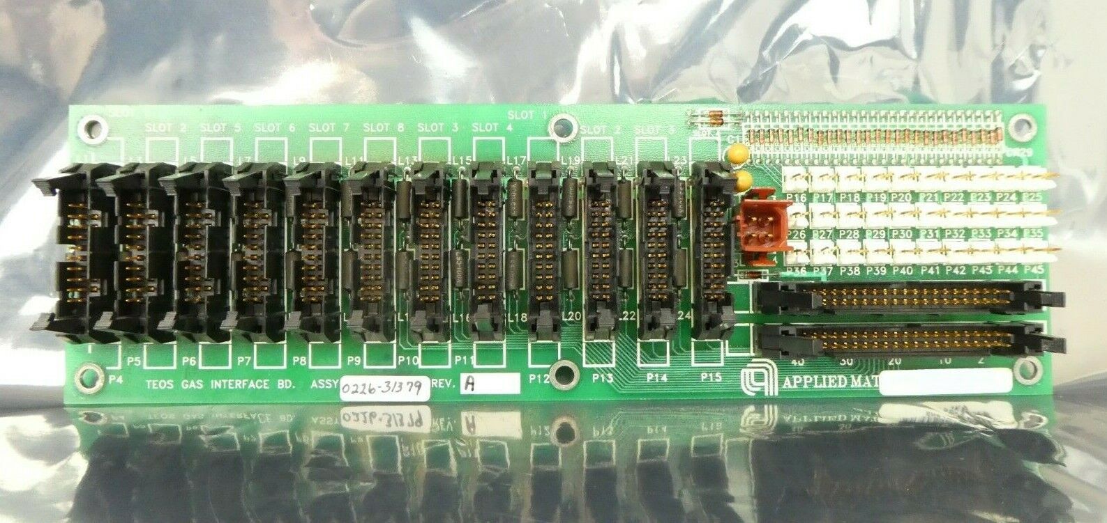 AMAT Applied Materials 0226-31379 TEOS Gas Interface PCB 0100-09107 Working - Image 2