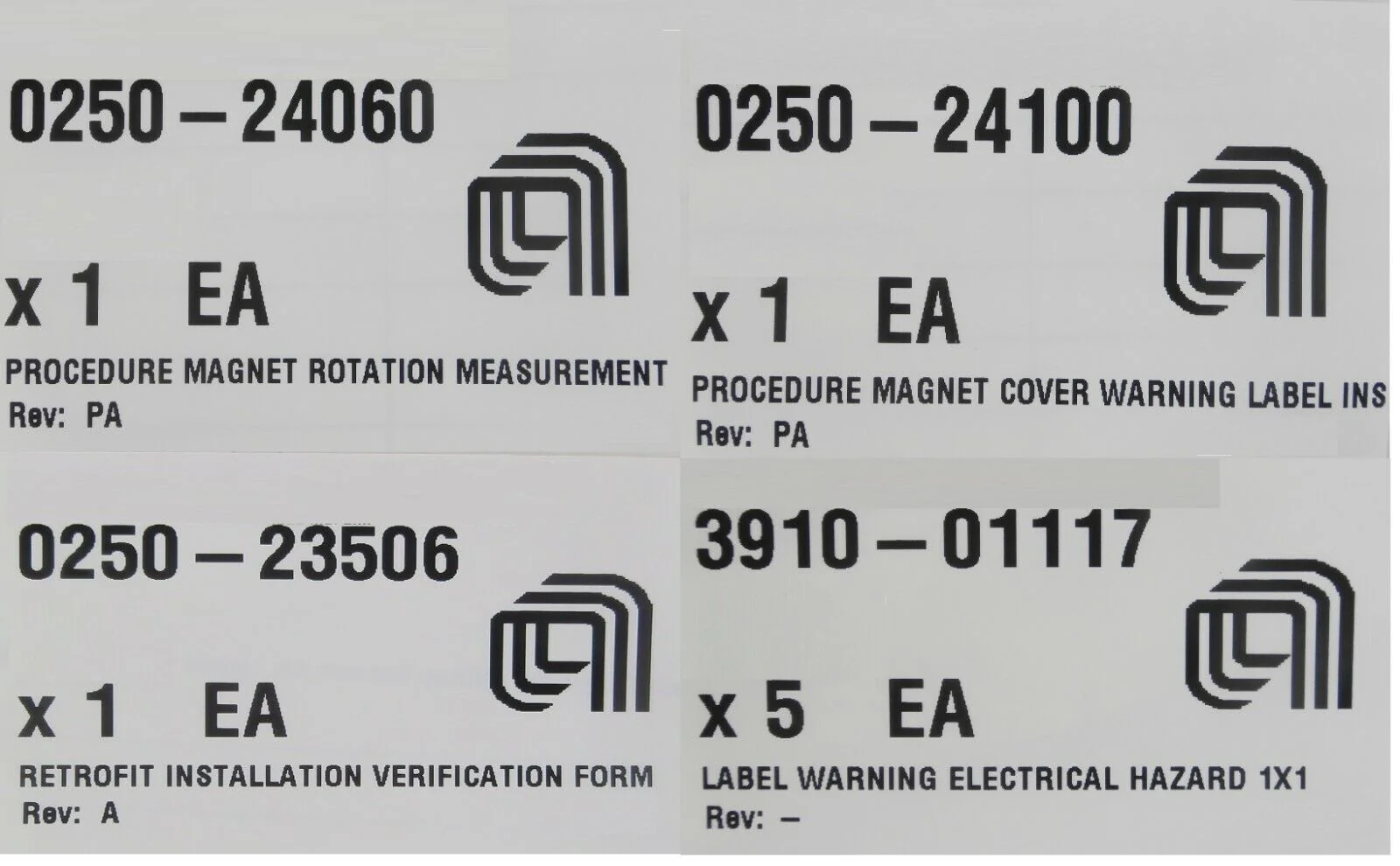AMAT Applied Materials 0240-27778 Retrofit Kit Magnet Pully Shock Lot of 13 New - Image 9