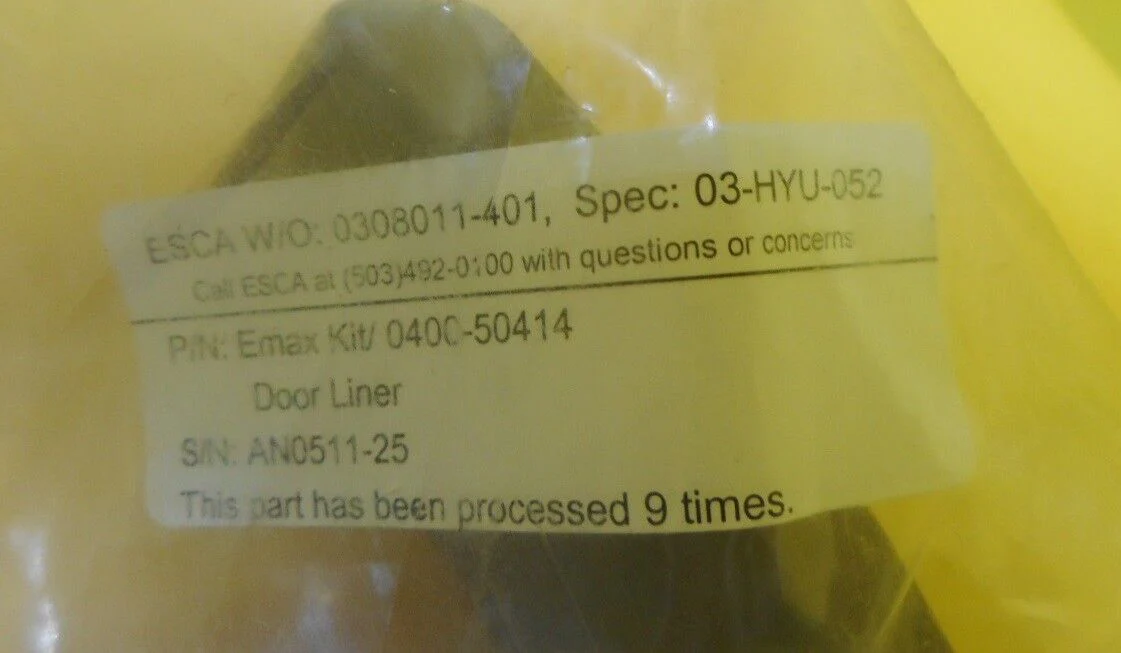 AMAT Applied Materials 0400-50414 Door Liner New - Image 2