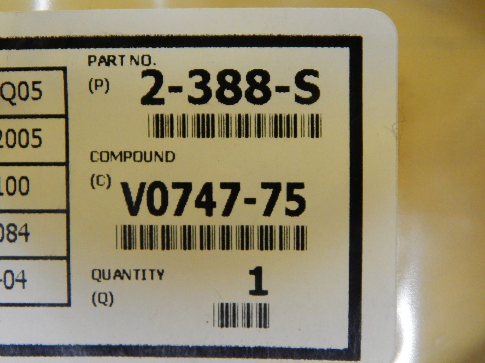 AMAT Applied Materials 3700-01170 O-Ring 2-388-S Reseller Lot of 5 New Surplus - Image 7