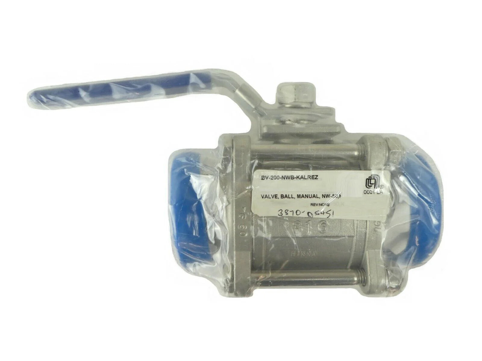 AMAT Applied Materials 3870-05451 Manual Ball Valve NW50 BV-200-NWB-KALREZ New - Image 2