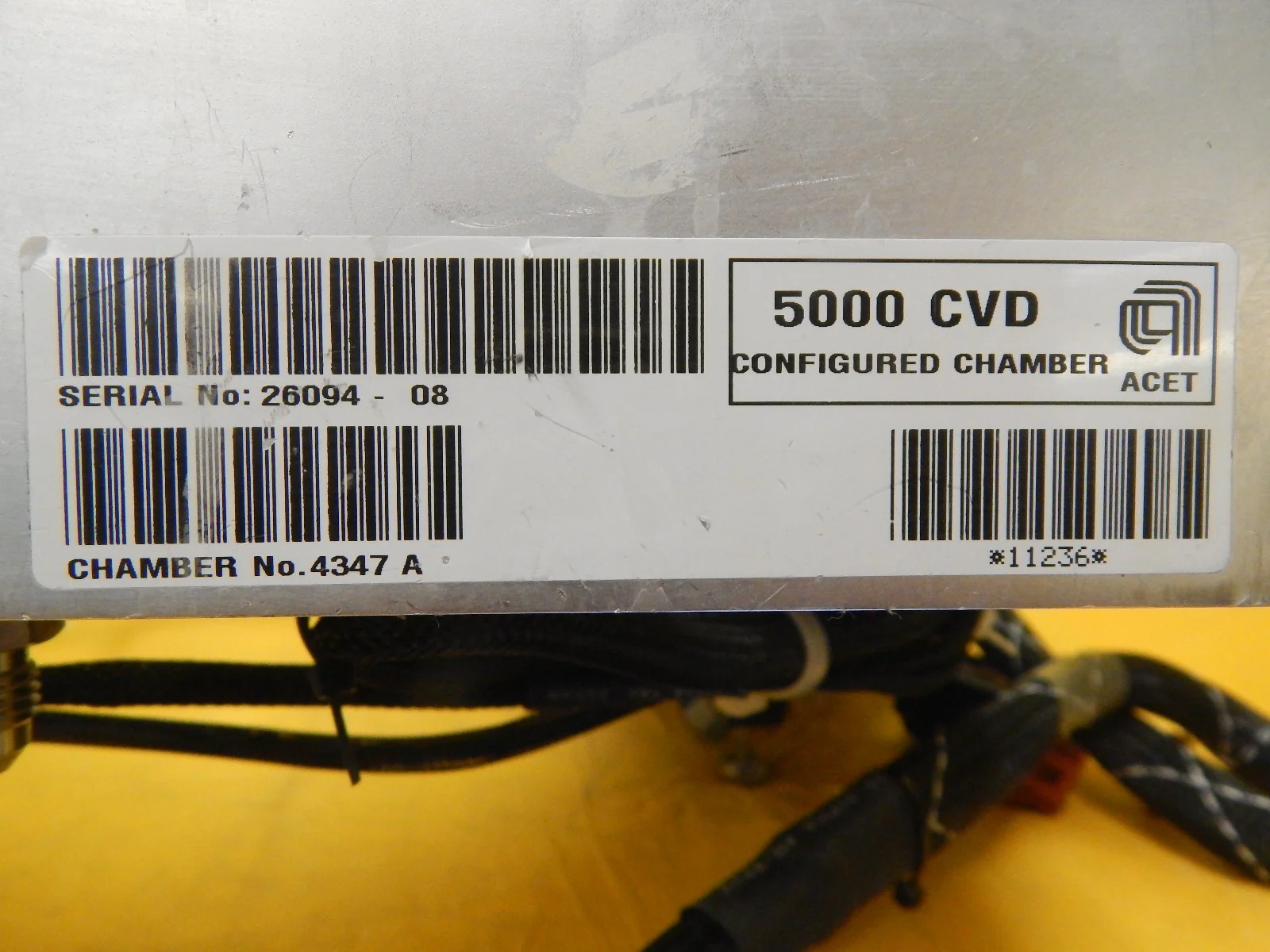 AMAT Applied Materials 4347 A 5000 CVD Chamber 200mm Precision 5000 P5000 Used - Image 8