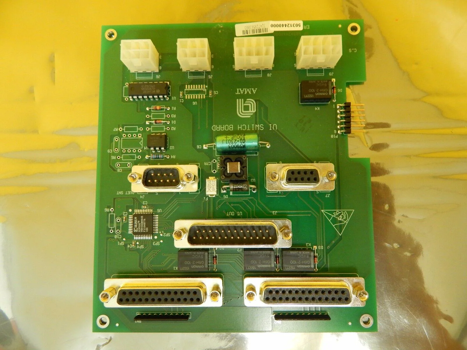 AMAT Applied Materials 50312440000 UI Switch Board PCB 50312441000 Used Working - Image 4