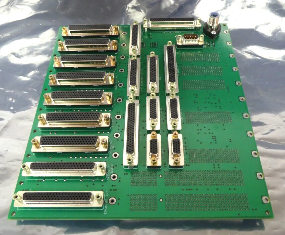 AMAT Applied Materials 60-CPCI-A08-100 Expansion Backplane PCB RMN-50M3 Working - Image 9