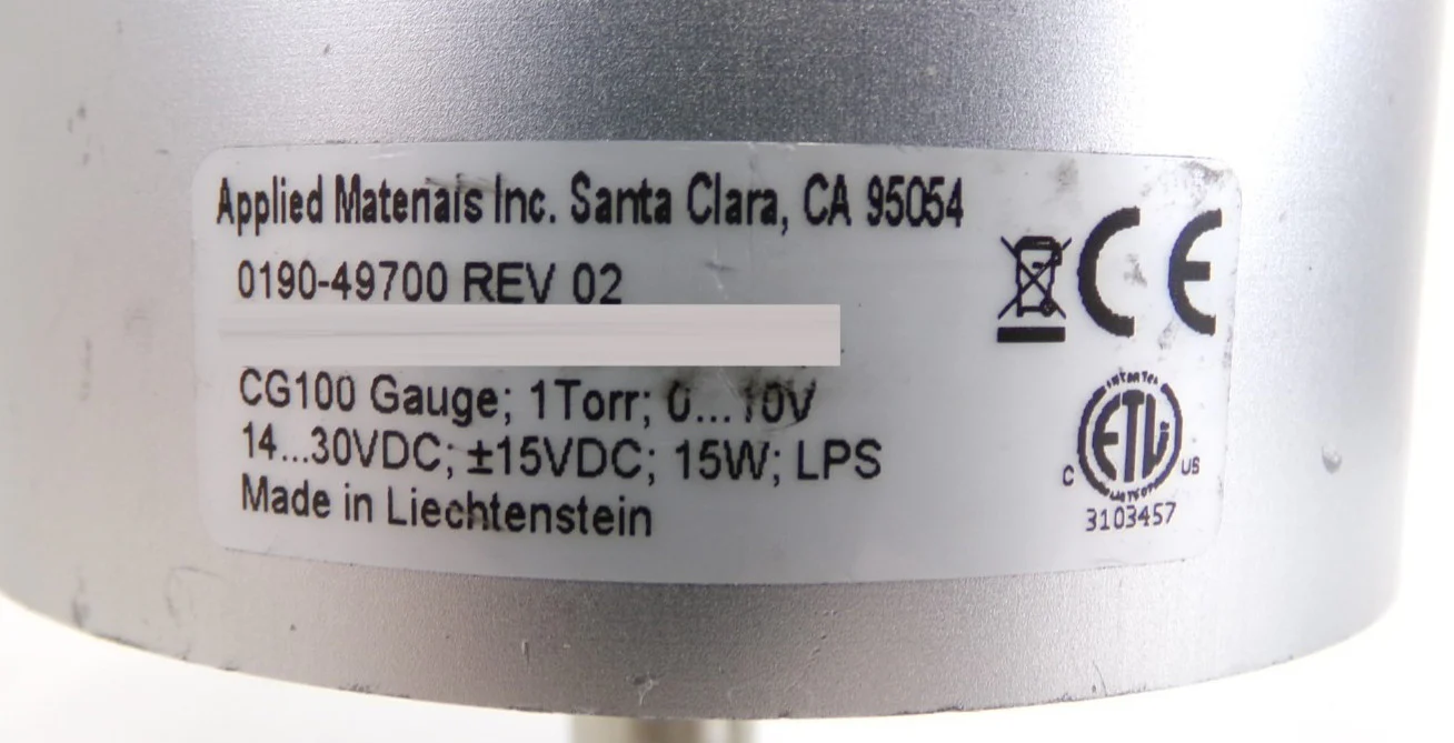 AMAT Applied Materials Baratron Transducer CG100 Lot of 3 Surplus - Image 30