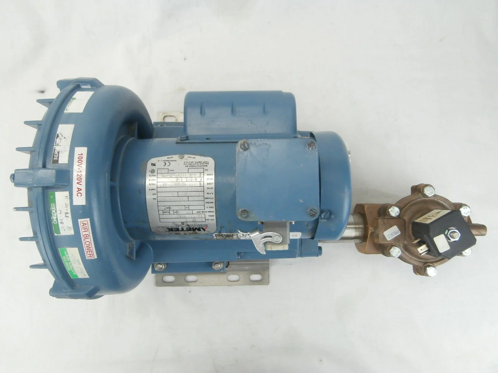 Ametek 080418 Air Blower Assembly DR303AE9MA Alcon NACD8 Edwards TPU Working - Image 6