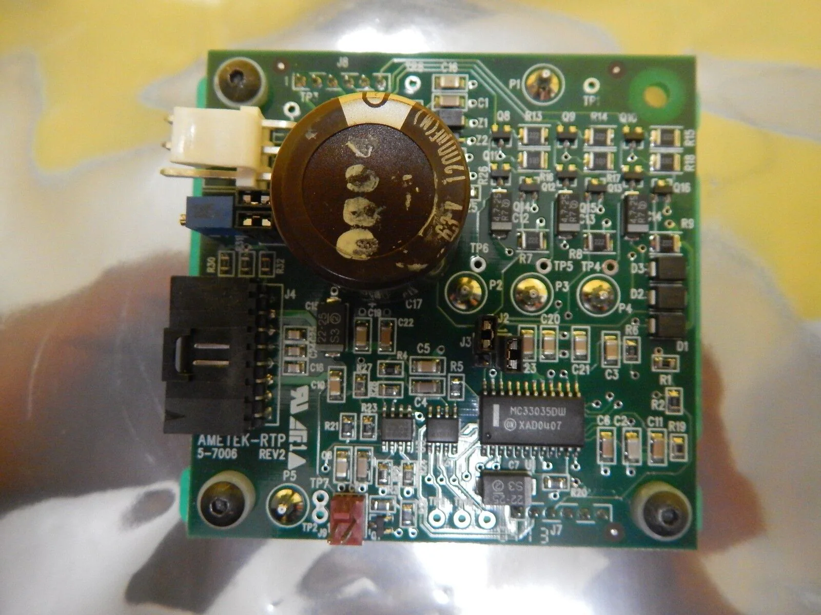 Ametek 5-7004 AMETEK-RTP Fan Control PCB Assembly 5-7006 Used Working - Image 4