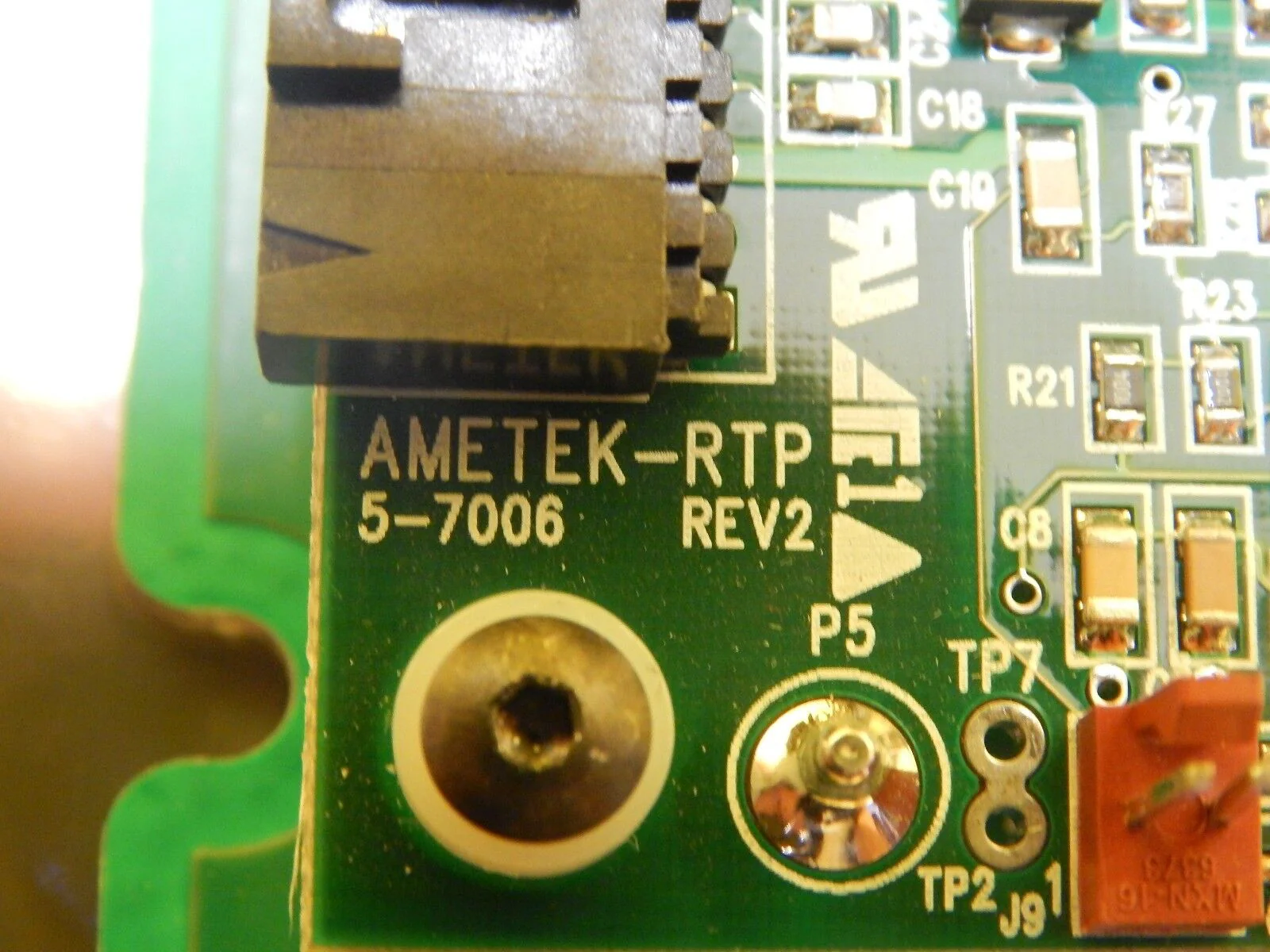 Ametek 5-7004 AMETEK-RTP Fan Control PCB Assembly 5-7006 Used Working - Image 8