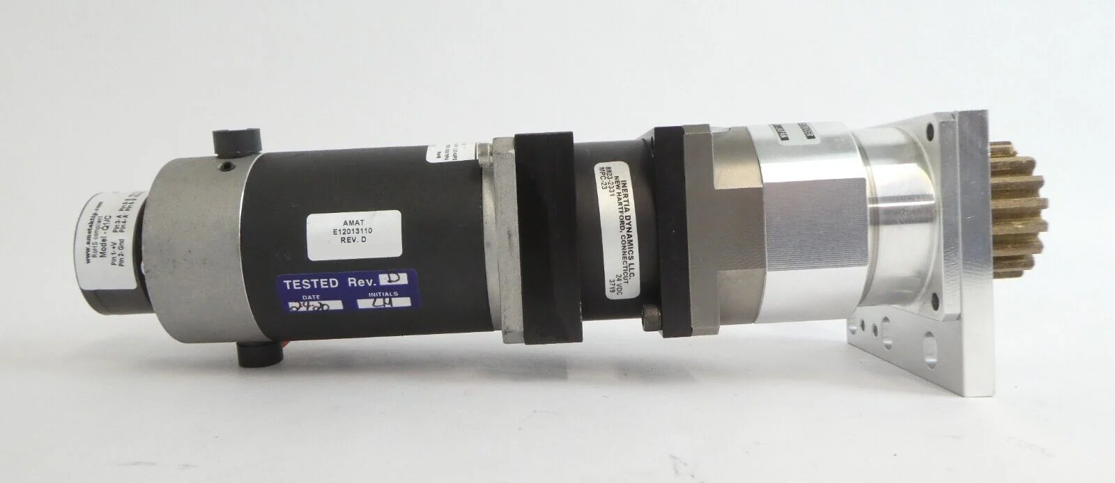 Ametek ID23001-Q1 Encoder Brake w/Kamo Ball Reducer Varian E12013110 Working - Image 3