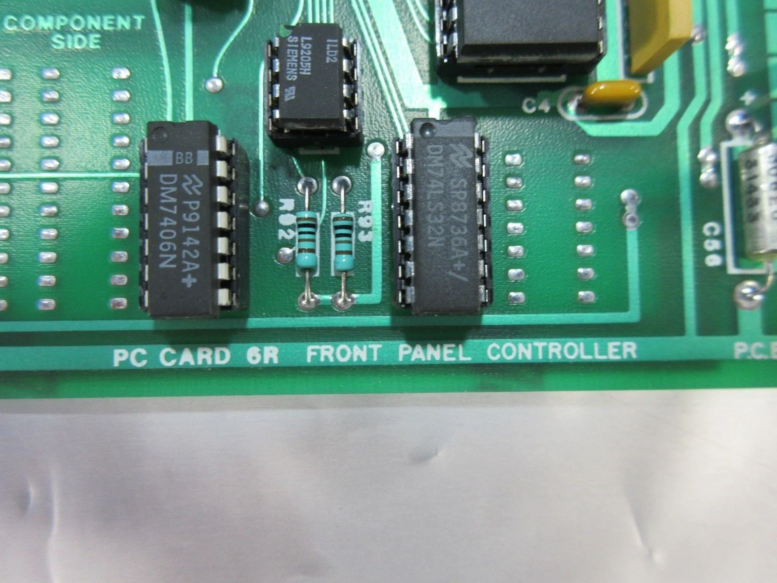 Amray 90793D PC Card Front Panel Controller 800-1707D PCB Used Working - Image 3
