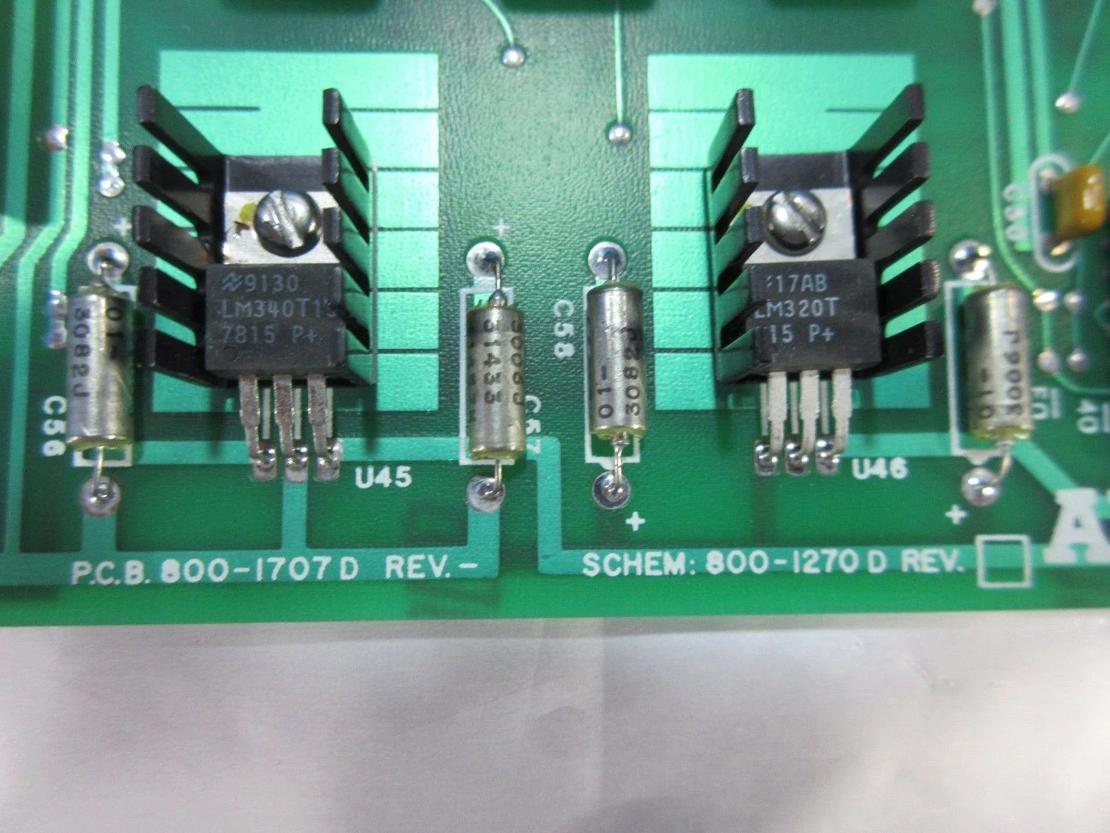 Amray 90793D PC Card Front Panel Controller 800-1707D PCB Used Working - Image 4