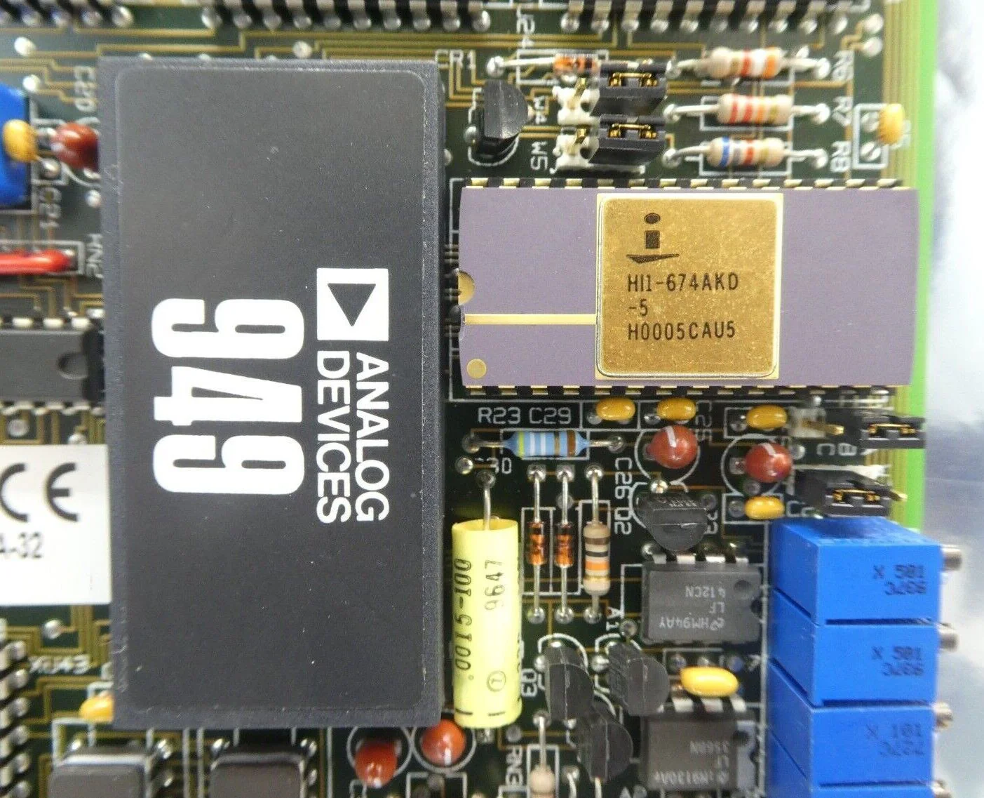 Analog Devices RTI-815-A-32 Analog Input PCB Card 12117 Working Surplus - Image 9