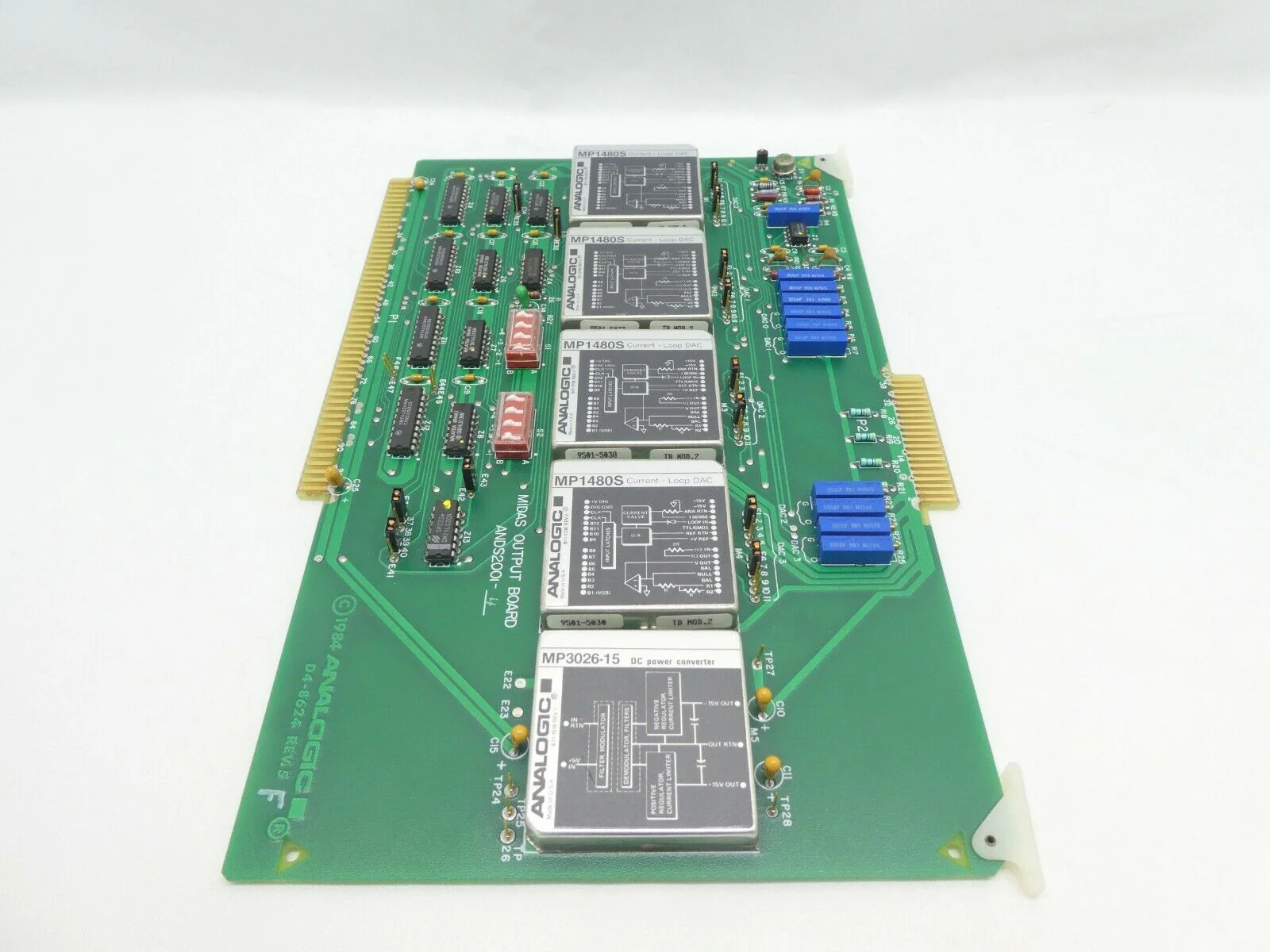 Analogic D4-8624 Midas Output Board ANDS2001-4 Varian 10-08624-004 Working Spare - Image 10