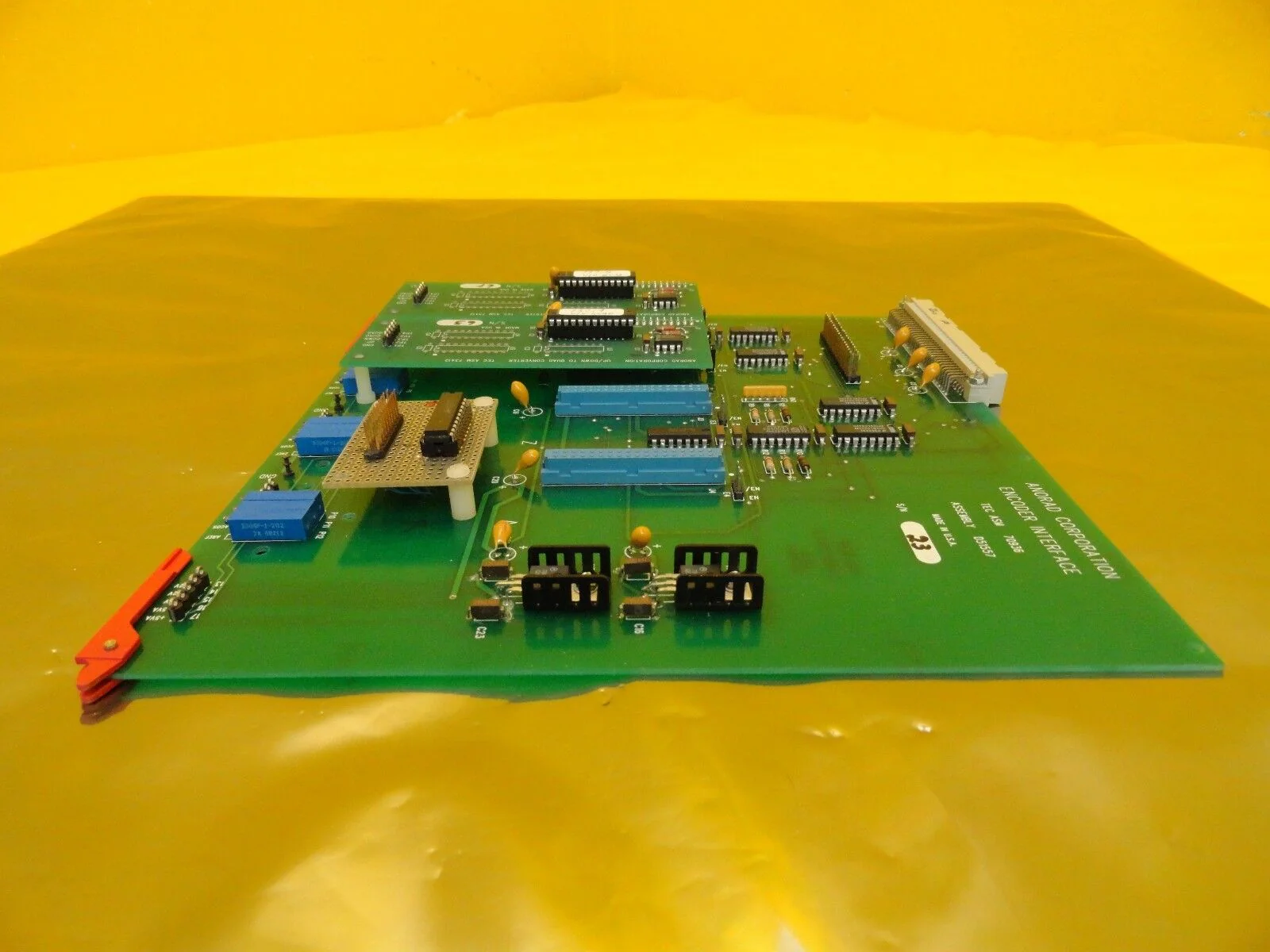 Anorad 70936 Encoder Interface PCB Board AMAT Orbot WF 736 DUO Used - Image 6