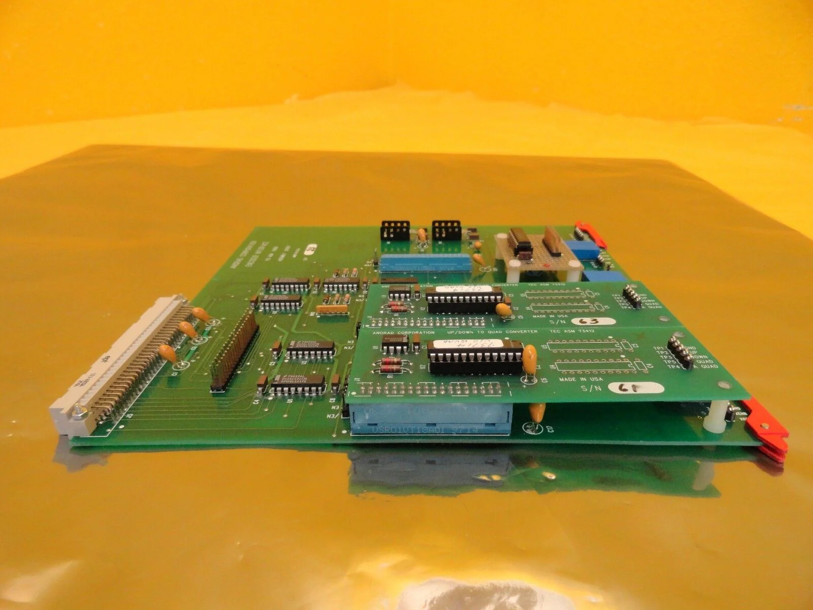 Anorad 70936 Encoder Interface PCB Board AMAT Orbot WF 736 DUO Used - Image 8