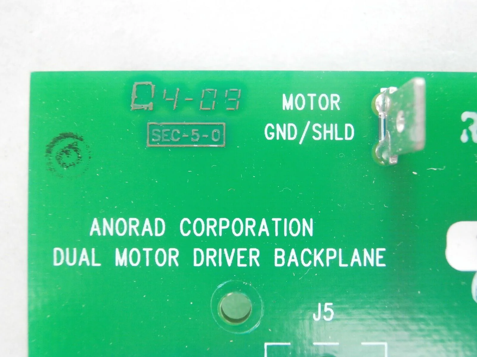 Anorad C46717 Dual Motor Driver Backplane PCB 68712 SEMVision cX DR-300 Working - Image 11