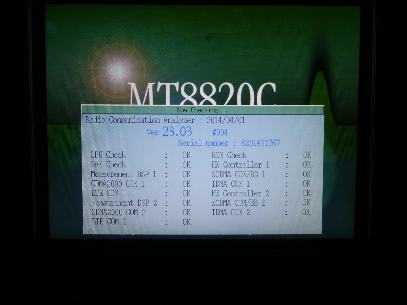 Anritsu MT8820C Radio Communication Analyzer W-CDMA GSM CDMA2000 LTE Surplus - Image 11