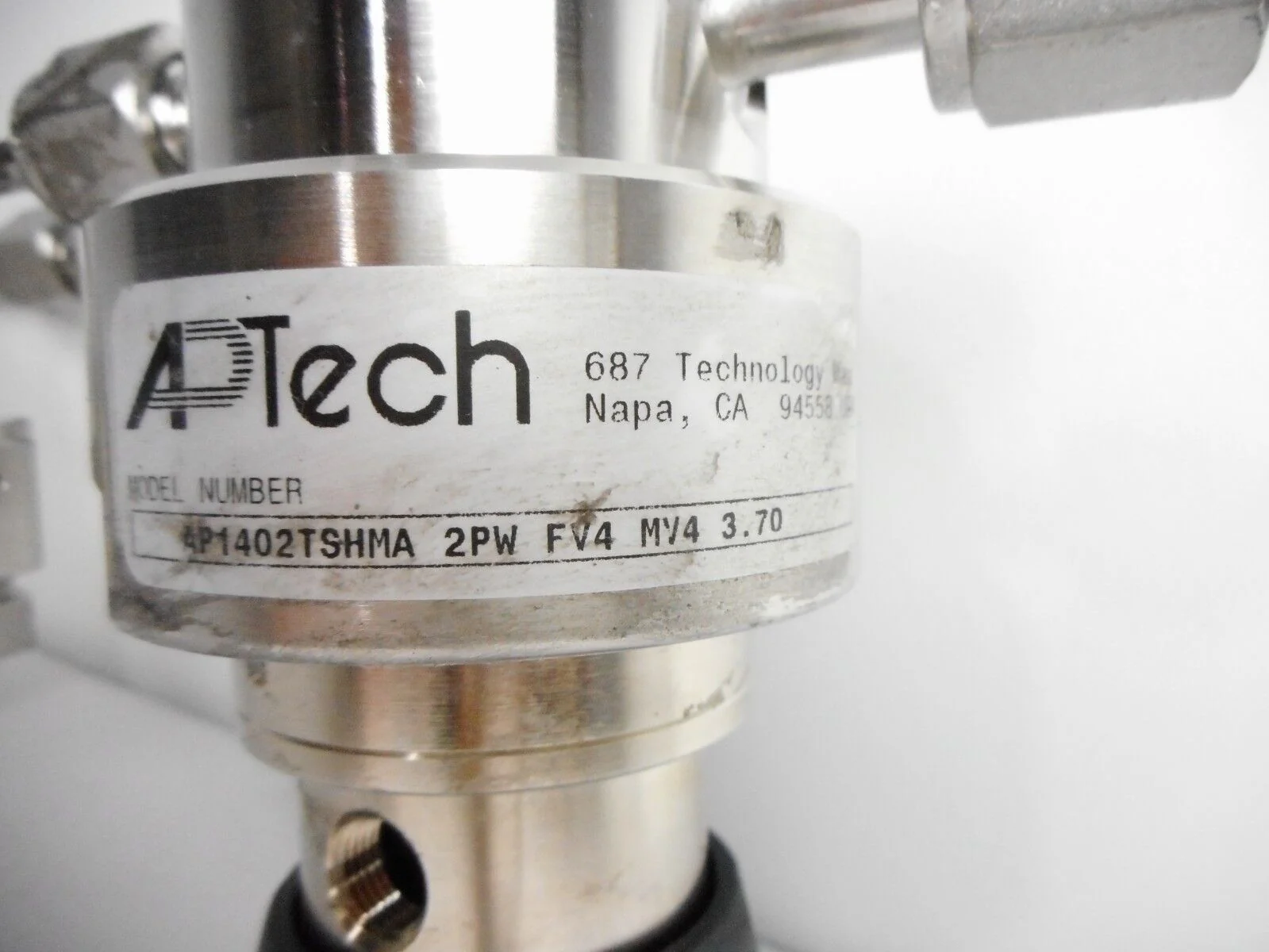AP Tech AP1402TSHMA 2PW FV4 MV4 3.70 Valve Assembly AP3510 AP64S Used Working - Image 12