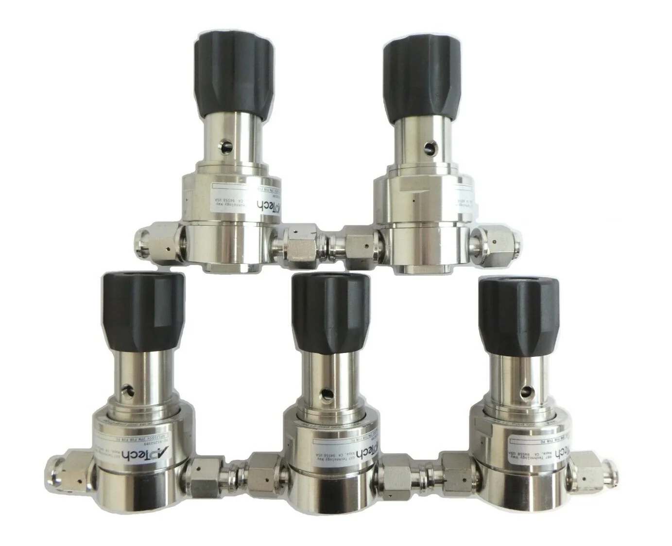 APTech 91-91202389 Diaphragm Valve AP1210SV 2PW FV8 FV8 FC Lot of 5 Working