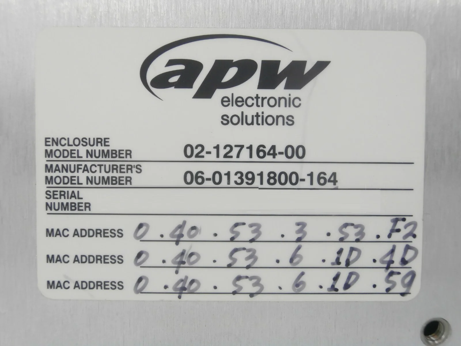APW 06-01391800-164 MC2 Controller Module Novellus 15-127164-00 Working Surplus - Image 9