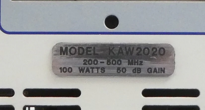AR Amplifier Research 1-70-366-007 Wideband RF Power Amplifier KAW2020M12 Spare - Image 9