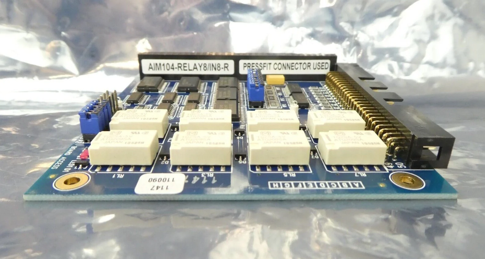 Arcom AIM104-RELAY 8/IN8-R Interface PCB 1147 Air Products E186014 Working Spare - Image 5