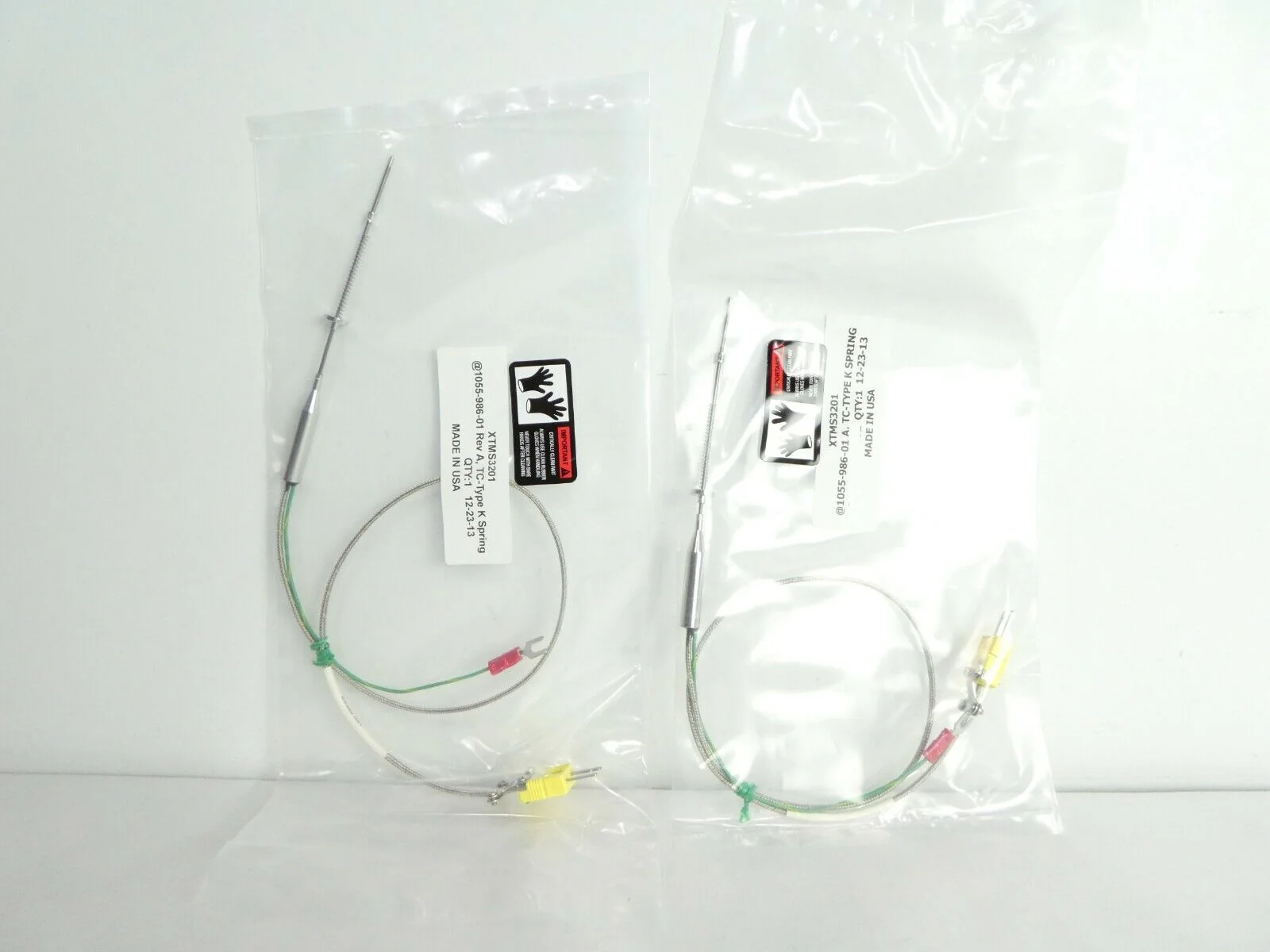 ASM 1055-986-01 TC-Type K Spring XTMS3201 Reseller Lot of 2 New Surplus - Image 3