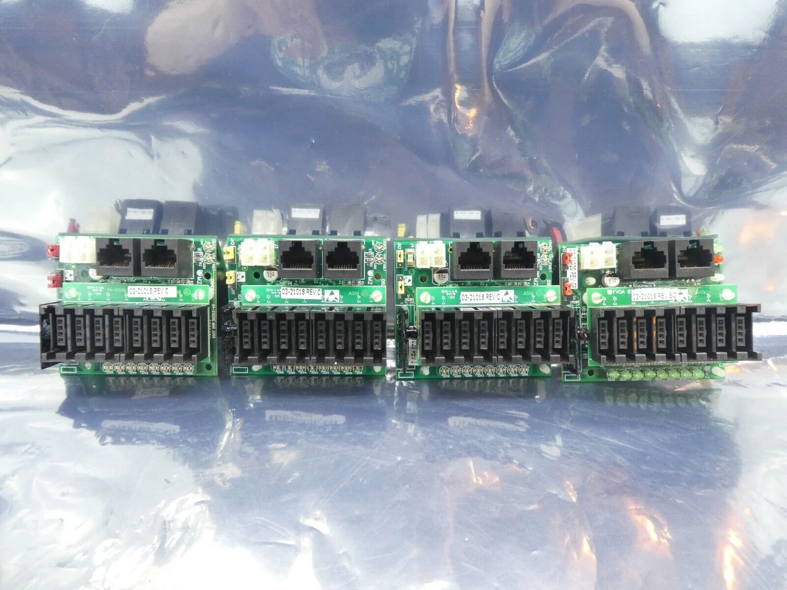 ASM Advanced Semiconductor Materials 02-15911 PCB Rev. B Lot of 8 Working Spare - Image 4