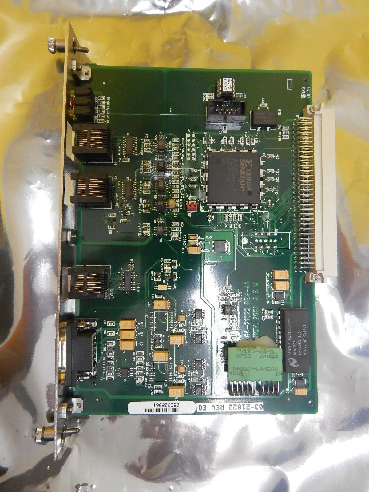 ASM Advanced Semiconductor Materials 03-21022 PCB Card 02-15912 Used Working - Image 5